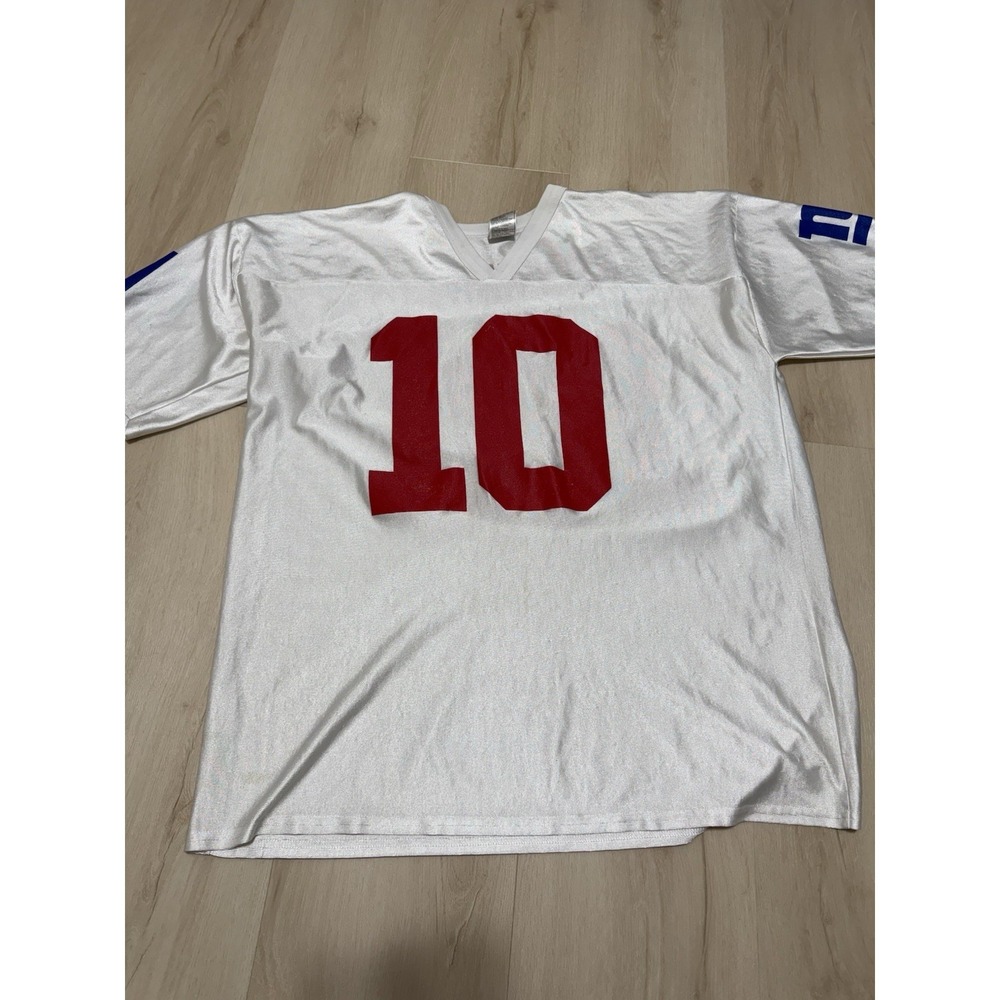 New York Giants Eli Manning #10 Football Jersey Men's Size 2XL White NFL